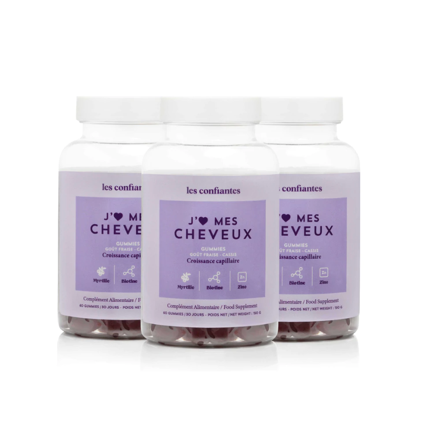 Gummies Croissance et Volume 3 mois