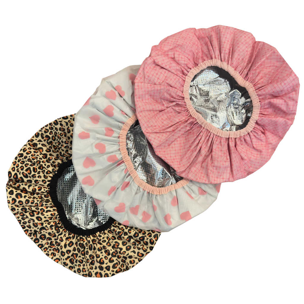 Bonnet de soin chauffant