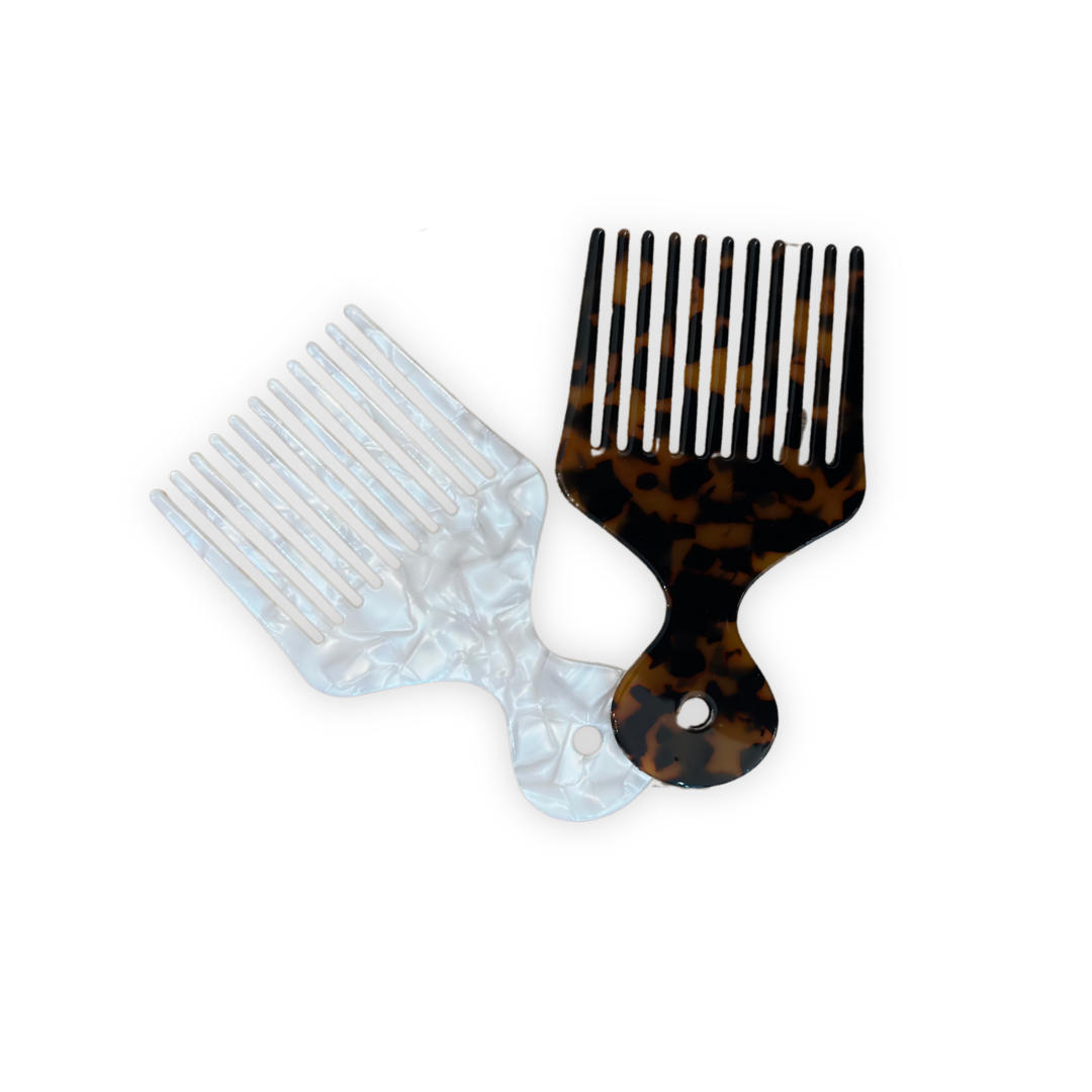 Peine afro con volumen